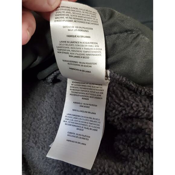 Columbia Women’s L Gray Textured Fleece Pullover 1/4 Snap Long Sleeve Cozy Warm - Picture 8 of 12